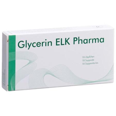 Glycerin ELK Pharma Supp 18 pcs - PrimeCare Global
