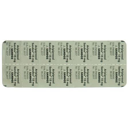 Aripiprazole Sandoz Tabl 15 mg 28 pcs - PrimeCare Global