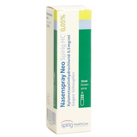 Nasal spray Neo Spirig HC 0.05% dosing spray 10 ml - PrimeCare Global