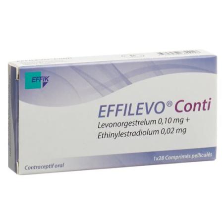 Effilevo Conti film tabl 28 pcs - PrimeCare Global