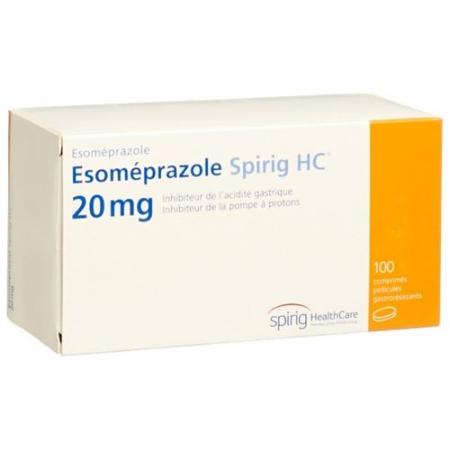 Esomeprazole Spirig HC Filmtabl 20 mg 100 pcs - PrimeCare Global