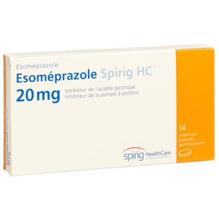 Esomeprazole Spirig HC Filmtabl 20 mg Ds 100 pcs - PrimeCare Global