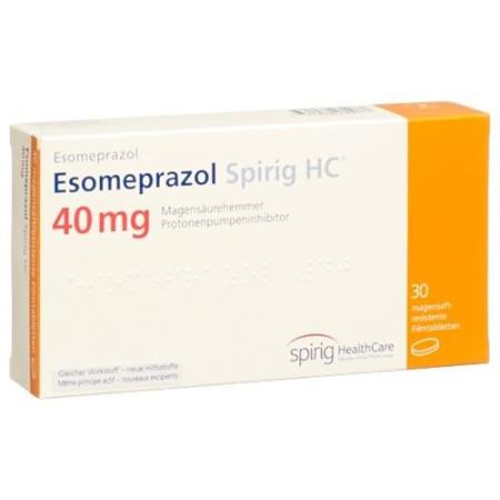 Esomeprazole Spirig HC Filmtabl 40 mg 30 pcs - PrimeCare Global