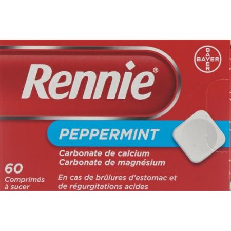 Rennie Peppermint Lozenges 60 pcs - PrimeCare Global