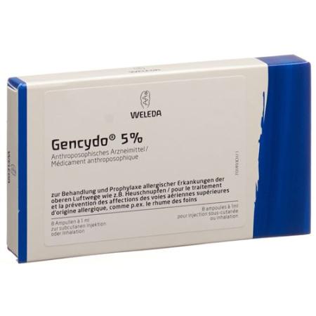 Gencydo Inj Loes 5% 8amp 1ml - PrimeCare Global