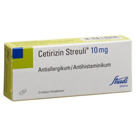 Cetirizin Streuli film tablets 10 mg 10 pcs - PrimeCare Global