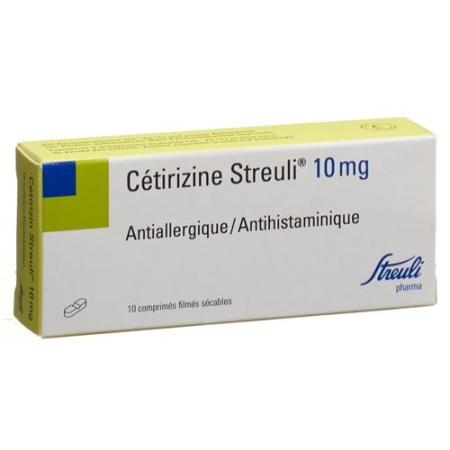 Cetirizin Streuli film tablets 10 mg 10 pcs - PrimeCare Global