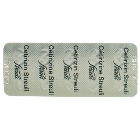 Cetirizin Streuli film tablets 10 mg 10 pcs - PrimeCare Global