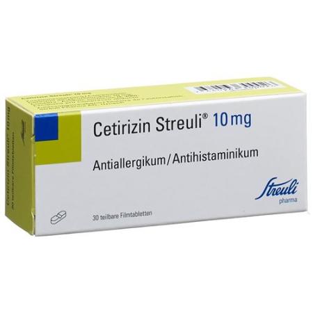 Cetirizin Streuli film tablets 10 mg 30 pcs - PrimeCare Global