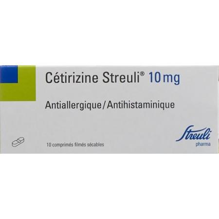 Cetirizin Streuli film tablets 10 mg 50 pcs - PrimeCare Global