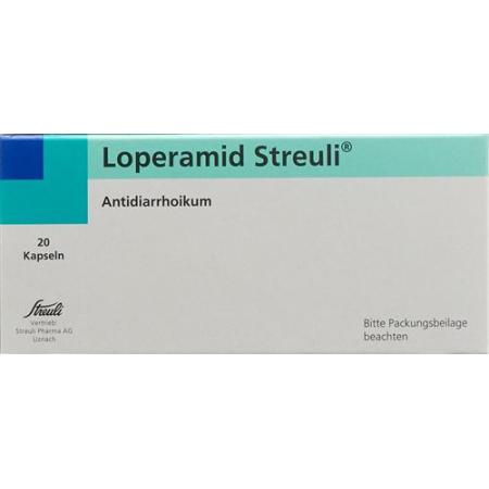 Loperamide Streuli Kaps 2 mg 20 pcs - PrimeCare Global