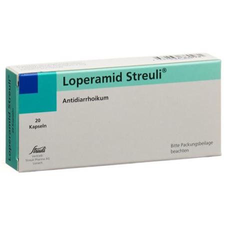 Loperamide Streuli Kaps 2 mg 20 pcs - PrimeCare Global