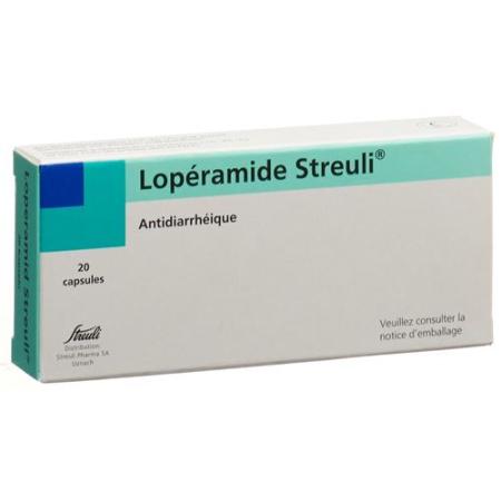 Loperamide Streuli Kaps 2 mg 20 pcs - PrimeCare Global