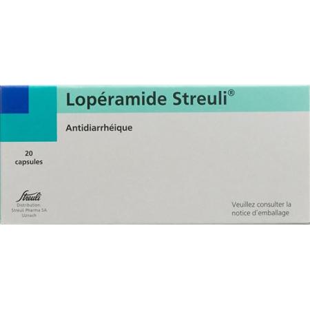 Loperamide Streuli Kaps 2 mg 20 pcs - PrimeCare Global