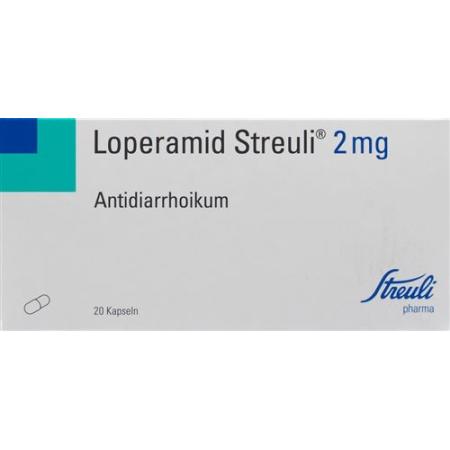 Loperamide Streuli Kaps 2 mg 60 pcs - PrimeCare Global