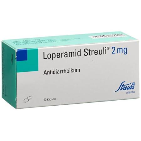 Loperamide Streuli Kaps 2 mg 60 pcs - PrimeCare Global