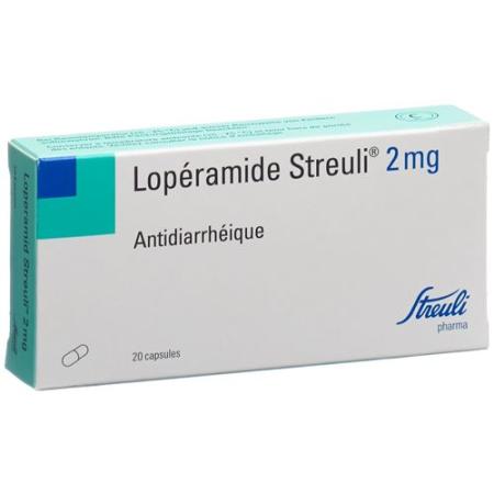 Loperamide Streuli Kaps 2 mg 60 pcs - PrimeCare Global