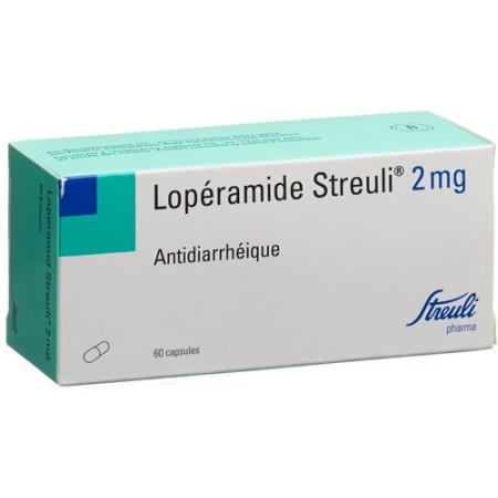 Loperamide Streuli Kaps 2 mg 60 pcs - PrimeCare Global