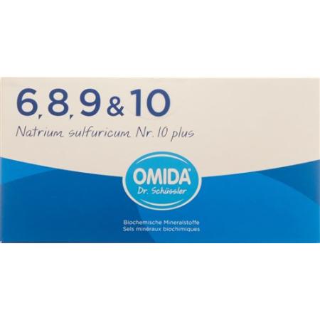 Omida Schuessler Nr10 sodium sulfuricum plus powder bag 30 pcs - PrimeCare Global