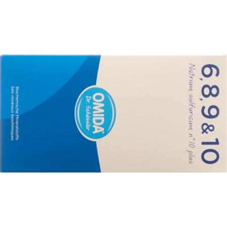 Omida Schuessler Nr10 sodium sulfuricum plus powder bag 30 pcs - PrimeCare Global