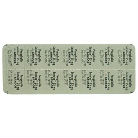 Pregabalin Sandoz Kaps 25 mg 14 pcs - PrimeCare Global