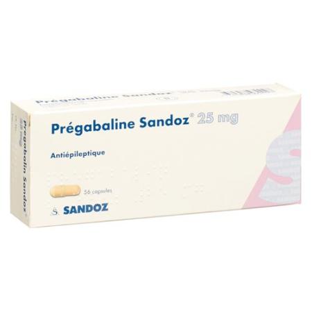 Pregabalin Sandoz Kaps 25 mg 56 pcs - PrimeCare Global