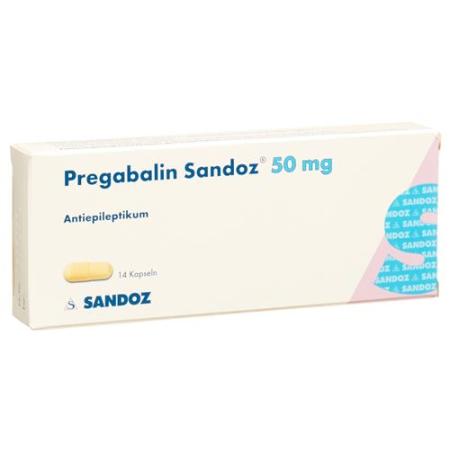 Pregabalin Sandoz Kaps 50 mg 14 pcs - PrimeCare Global