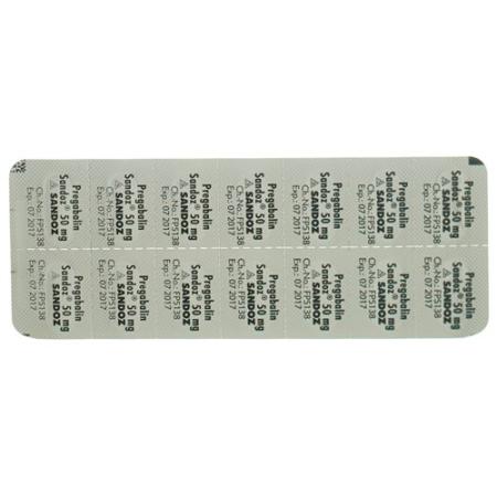 Pregabalin Sandoz Kaps 50 mg 14 pcs - PrimeCare Global