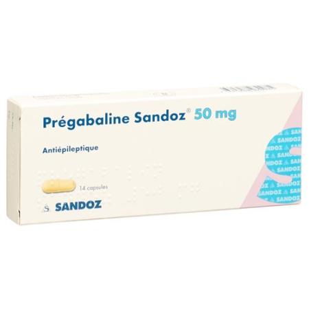 Pregabalin Sandoz Kaps 50 mg 14 pcs - PrimeCare Global