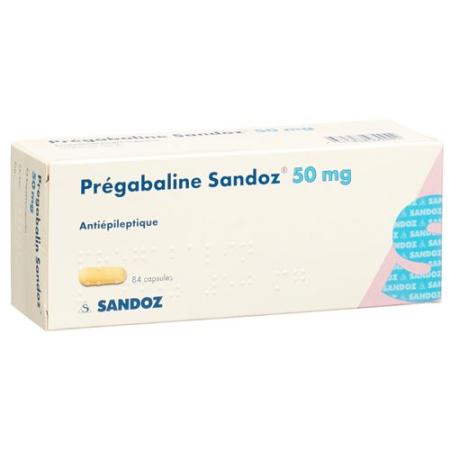 Pregabalin Sandoz Kaps 50 mg 84 pcs - PrimeCare Global