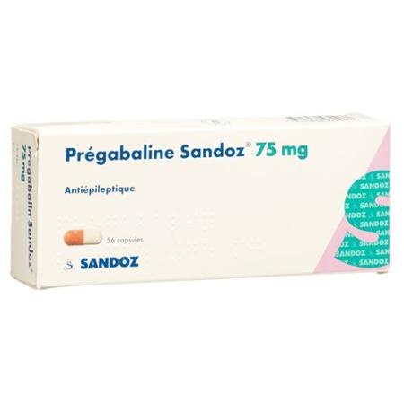 Pregabalin Sandoz Kaps 75 mg 56 pcs - PrimeCare Global