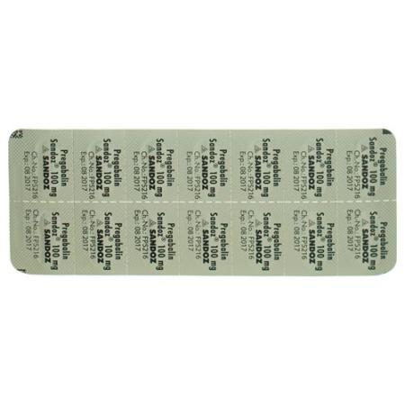 Pregabalin Sandoz Kaps 100 mg 84 pcs - PrimeCare Global