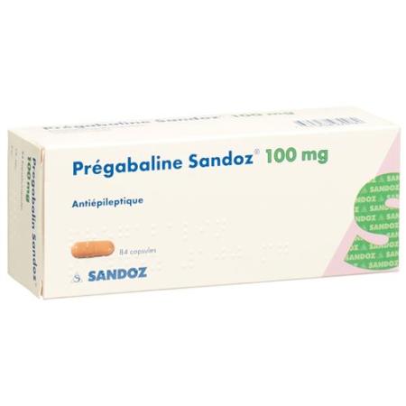 Pregabalin Sandoz Kaps 100 mg 84 pcs - PrimeCare Global