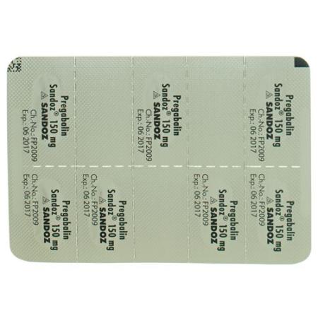 Pregabalin Sandoz Kaps 150 mg 56 pcs - PrimeCare Global