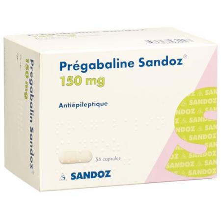 Pregabalin Sandoz Kaps 150 mg 168 pcs - PrimeCare Global