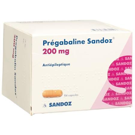 Pregabalin Sandoz Kaps 200 mg 84 pcs - PrimeCare Global