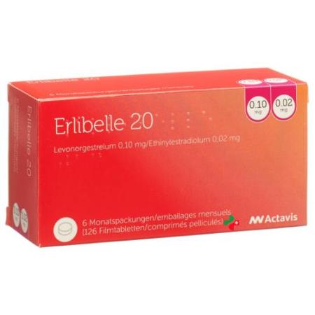 Erlibelle 20 6 X 21 filmtablets - PrimeCare Global
