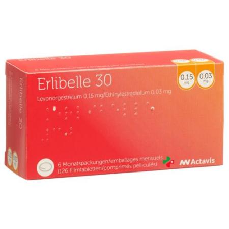 Erlibelle 30 6 X 21 filmtablets - PrimeCare Global