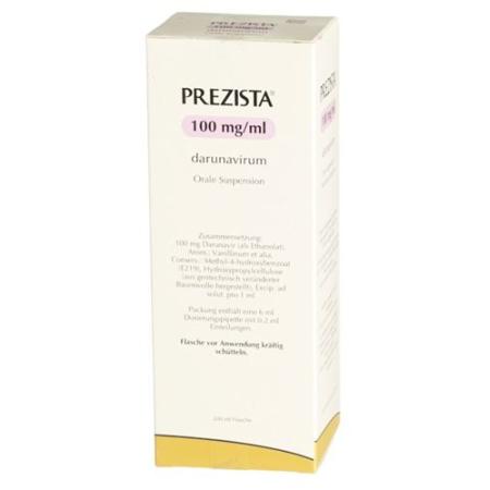 Prezista Oral Suspension 100mg/ml Fl 200ml - PrimeCare Global