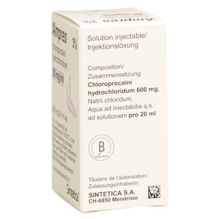 Ampres Inj sol 30 mg/ml perf 20 ml - PrimeCare Global
