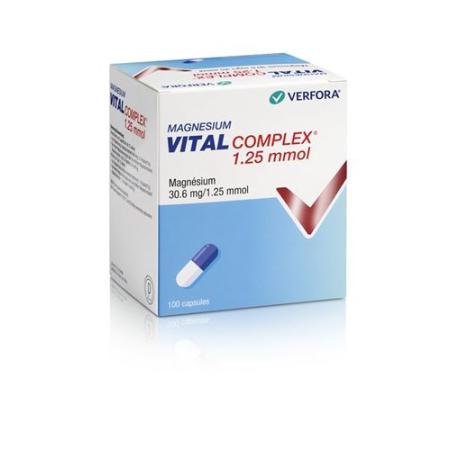 Magnesium Vital Complex Kaps 1.25 mmol 100 pcs - PrimeCare Global