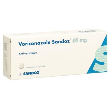 Voriconazole Sandoz film tablets 50 mg 56 pcs - PrimeCare Global