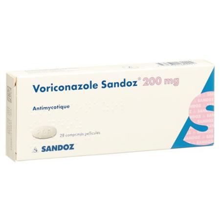 Voriconazol Sandoz film tabl 200 mg 28 pcs - PrimeCare Global