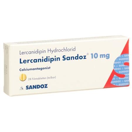 Lercanidipin Sandoz film tablets 10 mg 28 pcs - PrimeCare Global