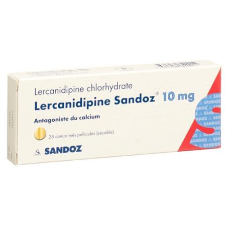 Lercanidipin Sandoz film tablets 10 mg 28 pcs - PrimeCare Global