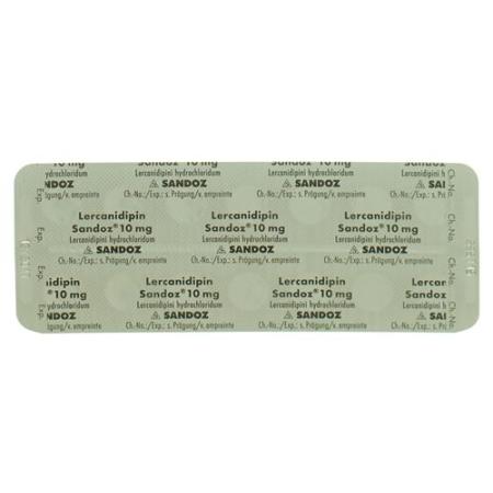 Lercanidipin Sandoz film tablets 10 mg 28 pcs - PrimeCare Global