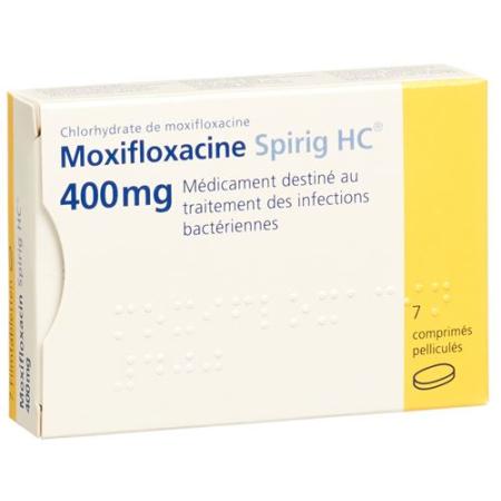 Moxifloxacin Spirig HC Filmtabl 400 mg 7 pcs - PrimeCare Global