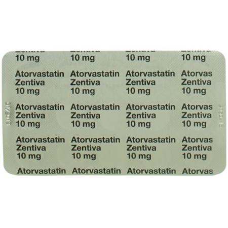 Atorvastatin Zentiva film tablets 10 mg 100 pcs - PrimeCare Global