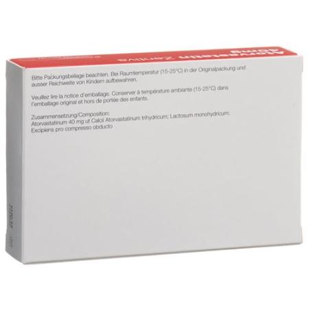 Atorvastatin Zentiva Filmtabl 40 mg 30 pcs - PrimeCare Global