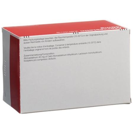 Atorvastatin Zentiva Filmtabl 40 mg 100 pcs - PrimeCare Global